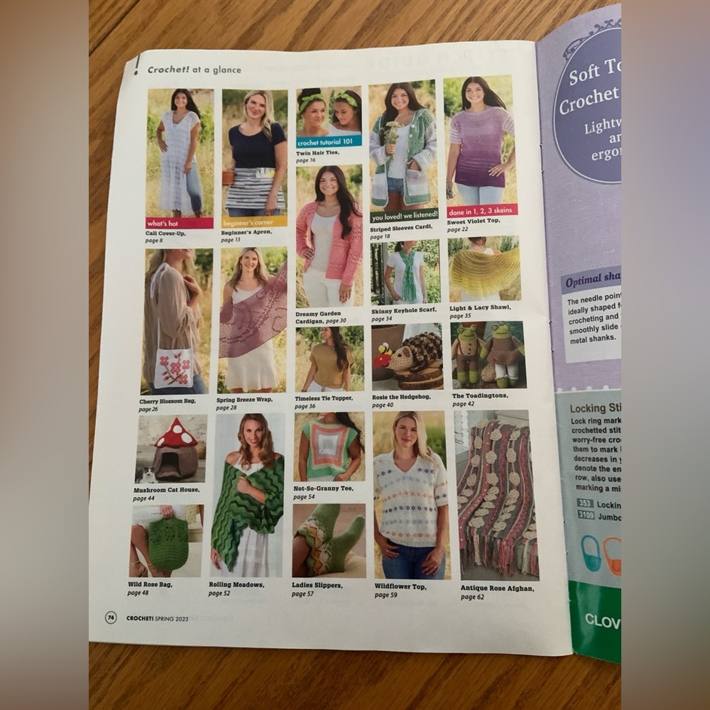 Set of 3 Crochet pattern magazines - Picture 6 of 10
